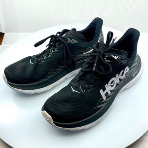 HOKA Mach 5 Mach Race Running Shoe Sz 10B Women's Black/White